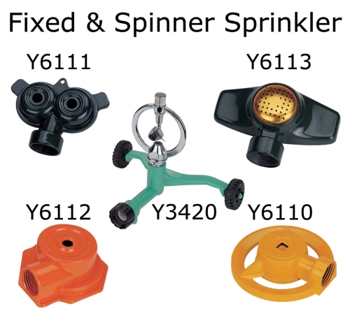 Fixed & Spinner Sprinkler Fixed & Spinner Sprinkler
