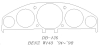 W140 SPEEDOMETER CARBON