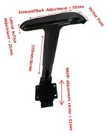 新型4D-手拉式升降扶手+4D多功能 扶手垫 (全黑色)