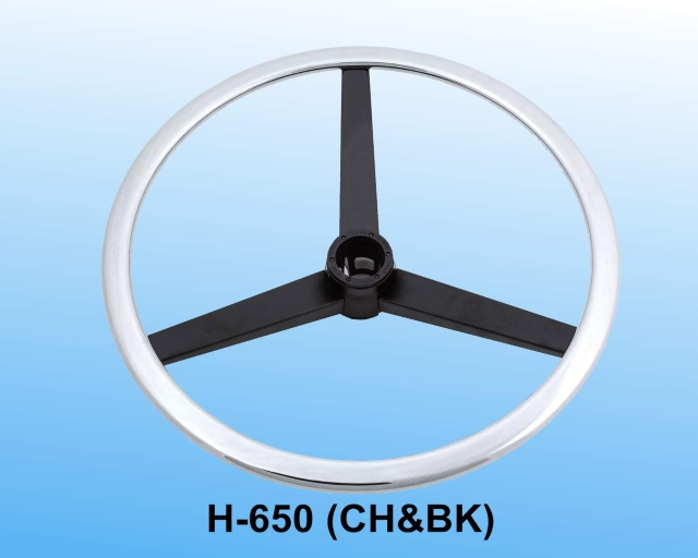 Adjustable footring w/Internal lock & release Mechanism (Steel flat ring & spoke)_CH&BK Adjustable footring w/Internal lock & release Mechanism (Steel flat ring & spoke)_CH&BK