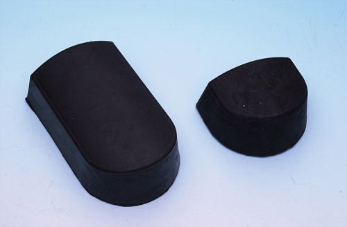 2PC. Rubber Heel Dolly Set