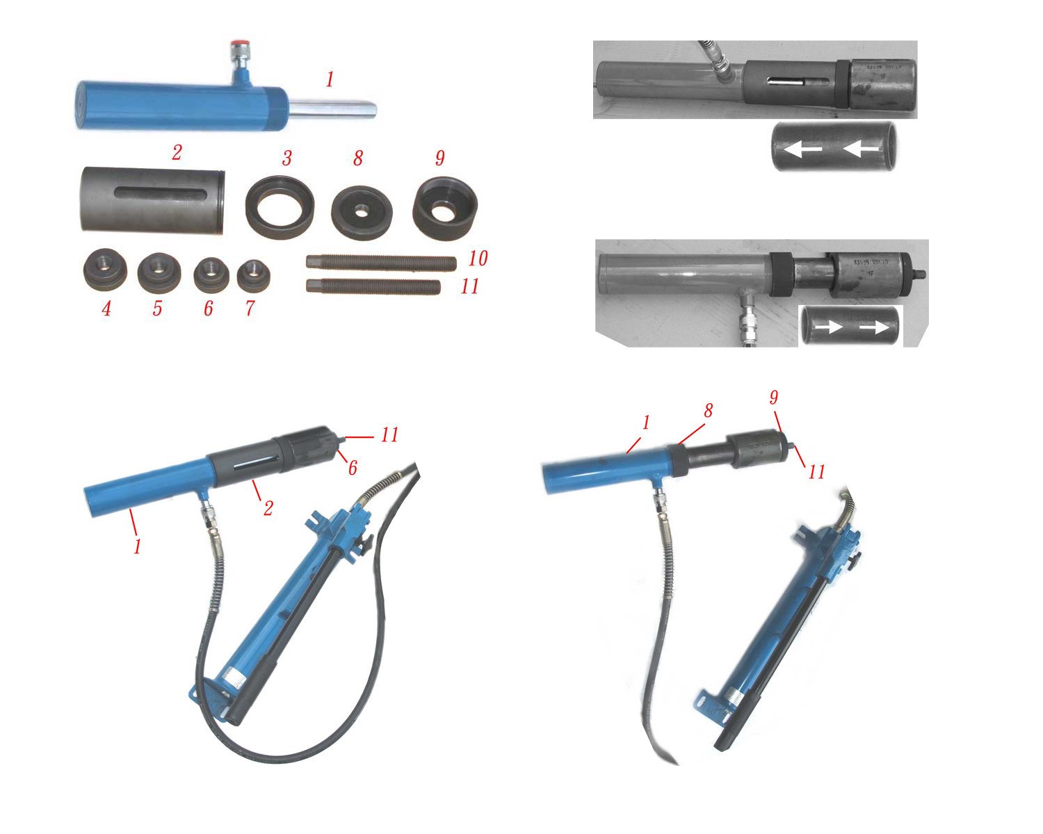 Hudraulic Spring-Pin Metal-Bush Puller Hudraulic Spring-Pin Metal-Bush Puller