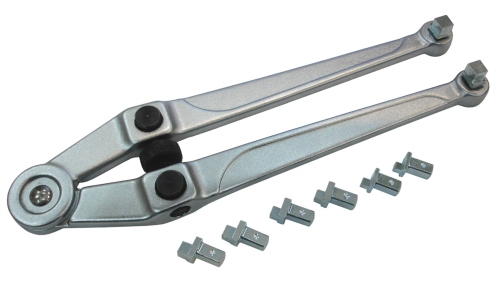 Wrench For Nuts With Top Slots