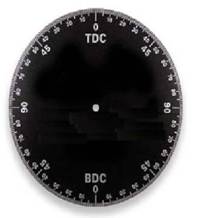 TDC Timing Degree Wheel (Aluminum)