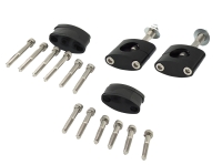 Forged Aluminum & CNC-Finished Handlebar Clamp Riser Kit 28.6mm(ASBRK) Forged Aluminum & CNC-Finished Handlebar Clamp Riser Kit 28.6mm(ASBRK)