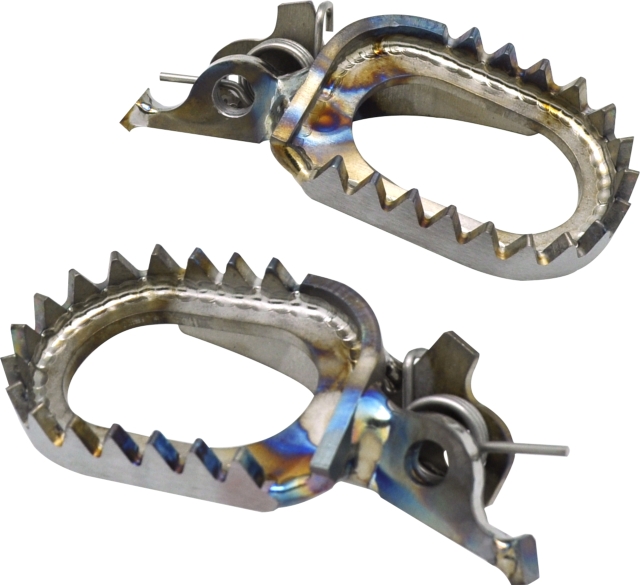 Titanium Foot Pegs E type (ASF) Titanium Foot Pegs E type (ASF)