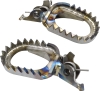 Titanium Foot Pegs E type (ASF)