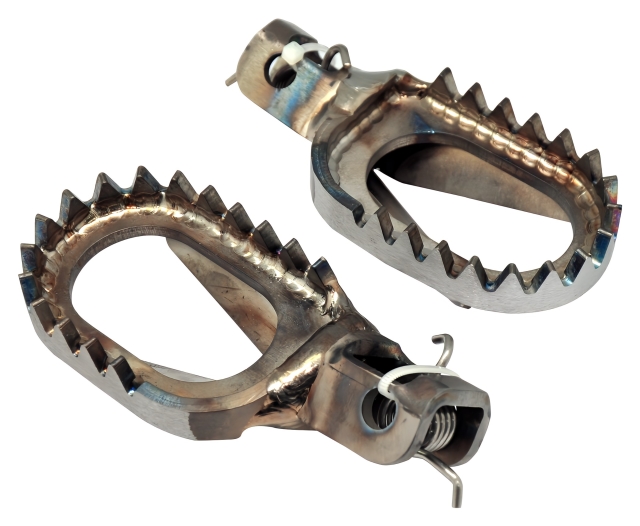 Titanium Foot Pegs E type (ASF)