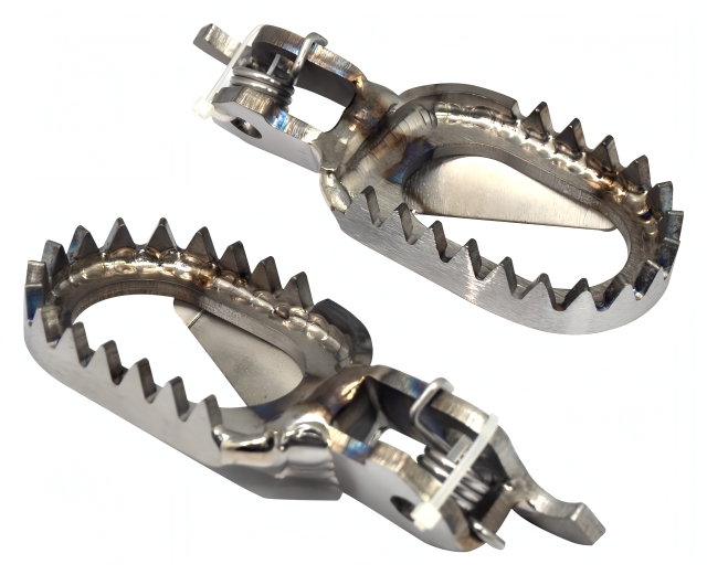 Titanium Foot Pegs E type (ASF)