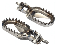 Titanium Foot Pegs E type (ASF)