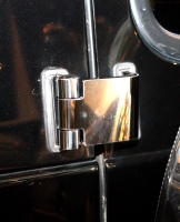 REAR DOOR HINGE CHROME COVER