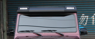 FRONT ROOF SPOILER WITH LED DRL