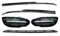 FRONT+REAR BUMPER CHROME MOLDING W/DRL + INDICATOR W/MARQUEE SYSTEM