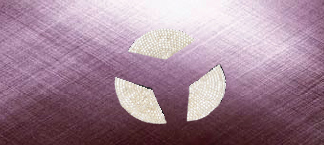 Crystal Insert for Steering Wheel Logo