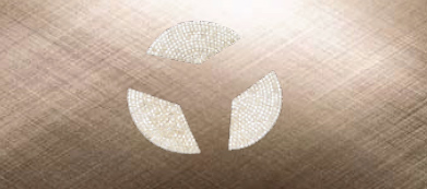 方向盘标志水晶嵌片