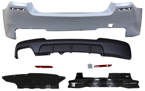 REAR BUMPER FOR 11-13 F-10, (M-PERFORMANCE LOOK)
