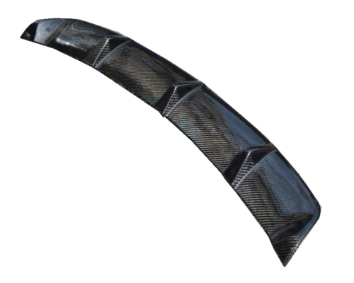 DRY CARBON REAR DIFFUSER COVER FOR 13-ON W-117 CLA-45 A=G BUMPER USE
