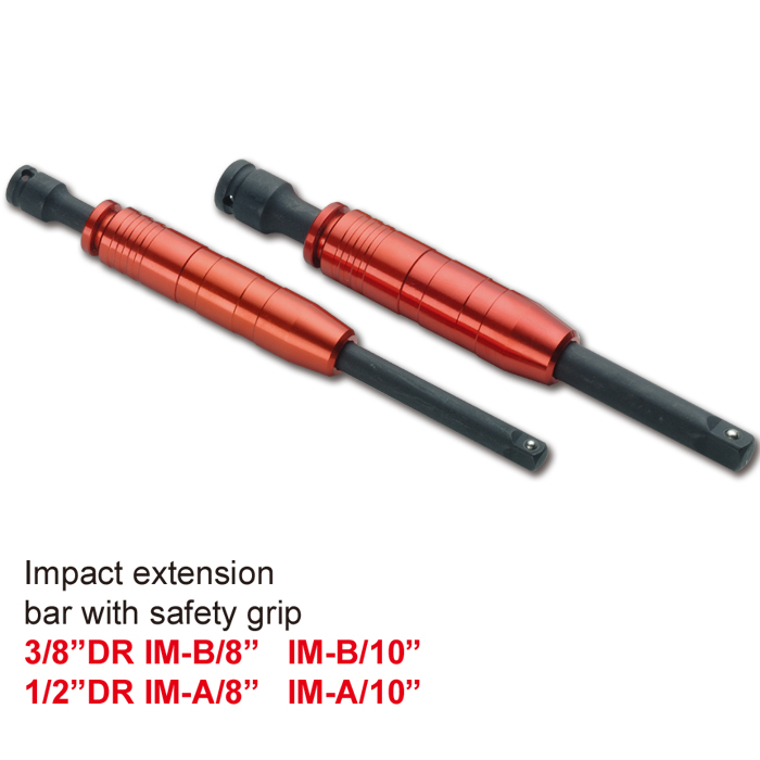 Impact Extension Bar With Safety Grip