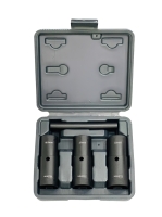 1/2Dr. 4pc Half Size Lug Nut Flip Socket Set