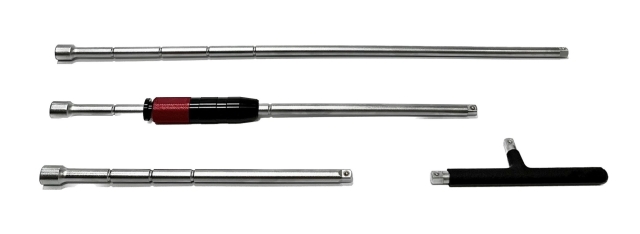 Extension Bar With T-Handle Wrench Set