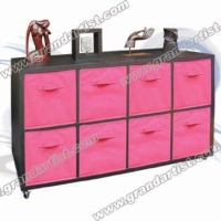 (L size)Multi-function cabinet with 8non woven drawers