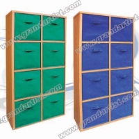 (M size)Multi-function cabinet with 8non woven drawers