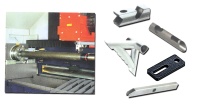 Screws, Laser Cutting Machine, Parts for Rubber Processing Machines