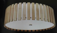 Flush-mounted ceiling lamp