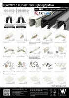 Four Wire Track Lighting System