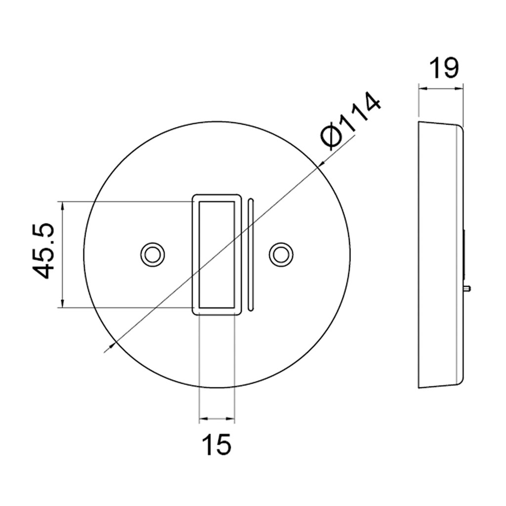 Fixed monopoint track adaptor