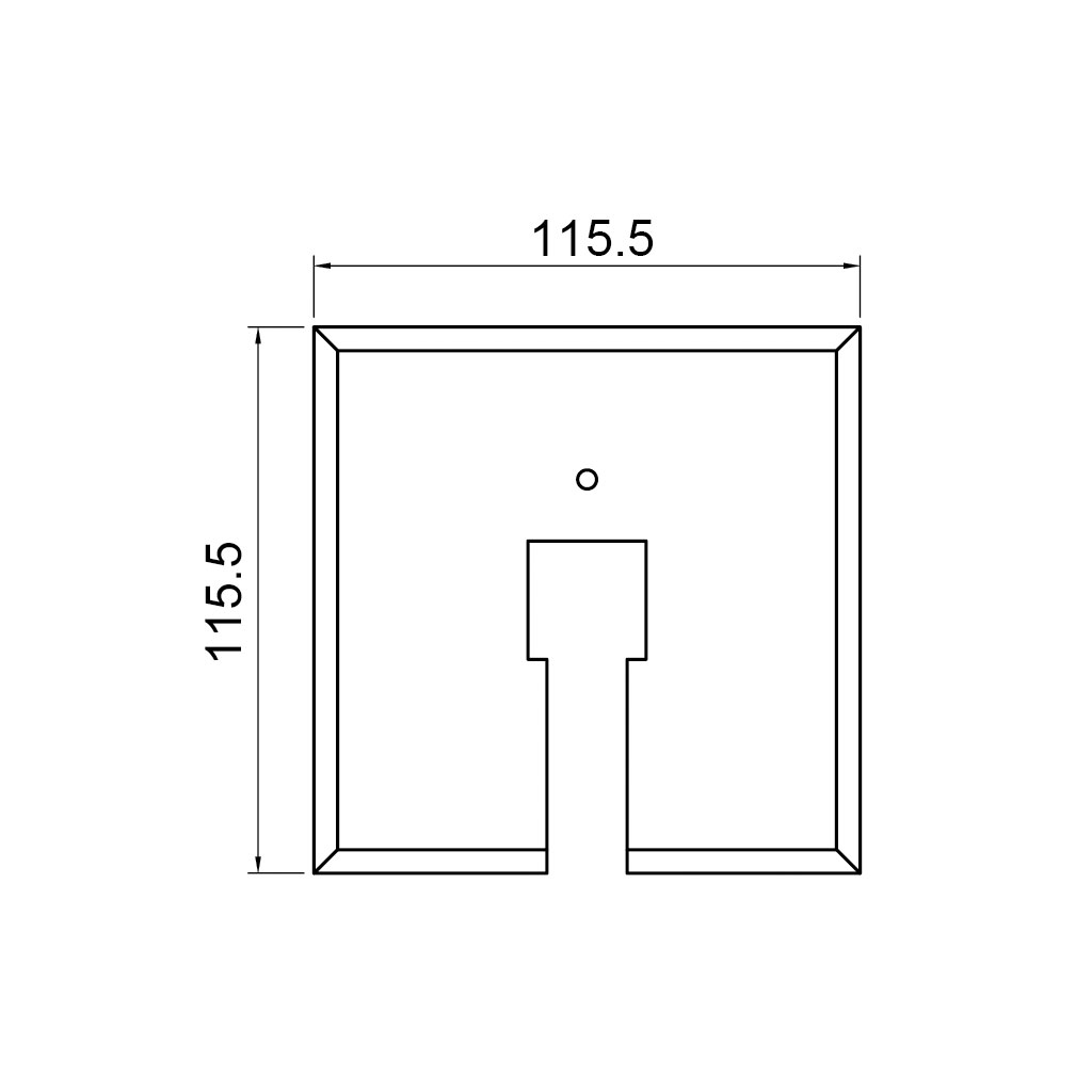 Track System Canopy Plate