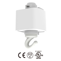 Suspension hook for 3 wire track light Suspension hook for 3 wire track light