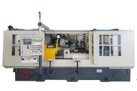 卧式摩擦熔接机(附全自动切削装置) 卧式摩擦熔接机(附全自动切削装置)