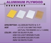 ALUMINIUM PLYWOOD