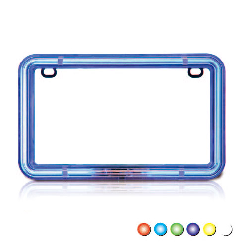 Neon License Frame