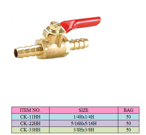 Double Hose Barb Cock