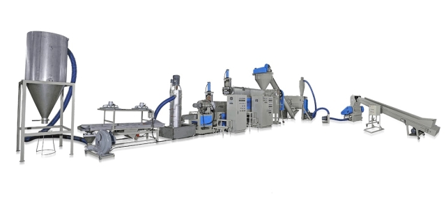 PE WASTE PLASTIC RECYCLING MAKING MACHINE