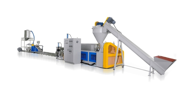 ABS/PP/PE WASTE PLASTIC RECYCLING MAKING MACHINE