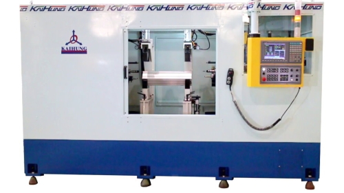 Two Way Turning Center (for Aluminum alloy cylinder tube ) Two Way Turning Center (for Aluminum alloy cylinder tube )