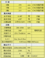 EASY 300 规格表