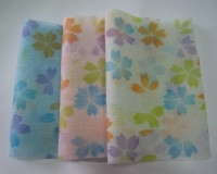 Patterned Body Scrub Towel