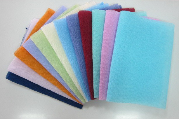 One-colored Body Scrub Towel