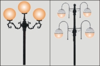 360° E26, B22 LED Bulbs for Park Street Lights & Landscape Lights