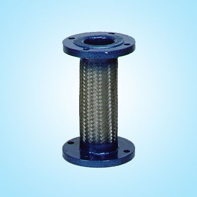 Series 350 St. St. bellows with wire braids & flange