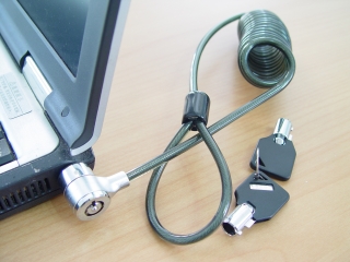 Coil cable Notebook Lock