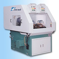 Two-station multi-spindle drilling and tapping machine
