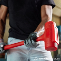 One piece PU dead blow hammer