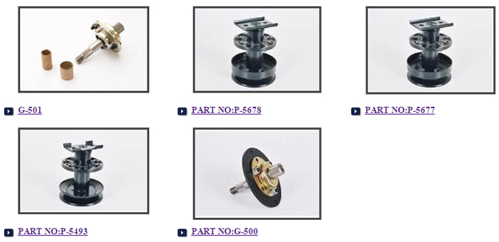 Spindle Assemblies Spindle Assemblies