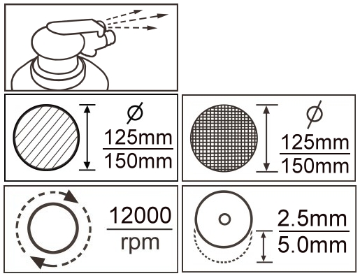 AIR ORBITAL SANDER - 6