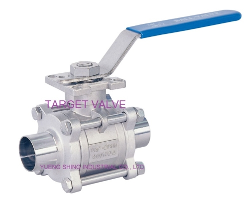3-PC Sanitary Ball Valve 3-PC Sanitary Ball Valve